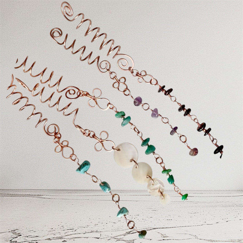 Dreadmates-Gemstone Hair Accessories