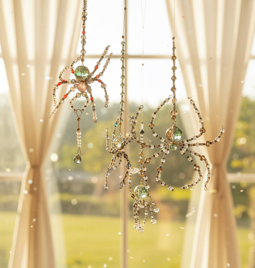Crystal Spider Sun Catchers - Connie’s Crystals 
