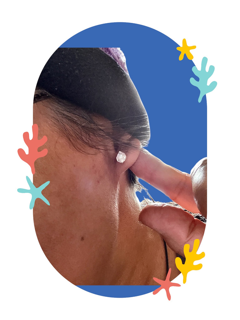 Sterling Silver Gemstone Stud Earrings
