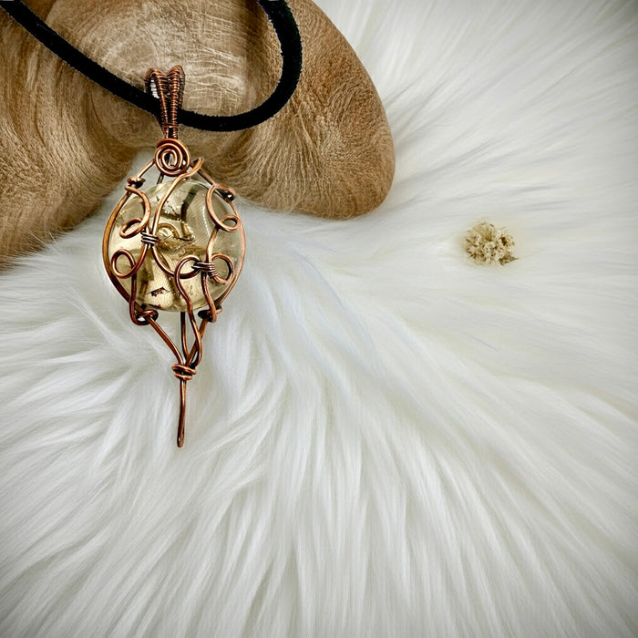 Smokey Quartz Wire Wrapped Pendant - Connie’s Crystals 