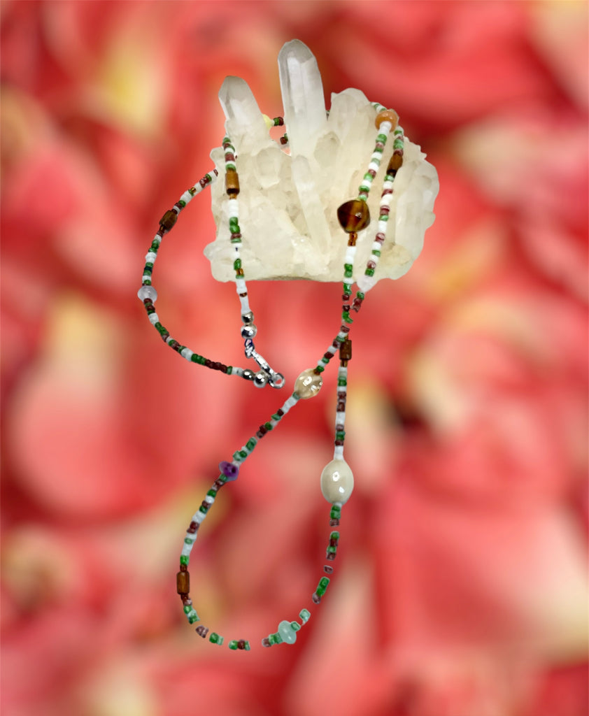 Hippie Boho Beaded Necklace