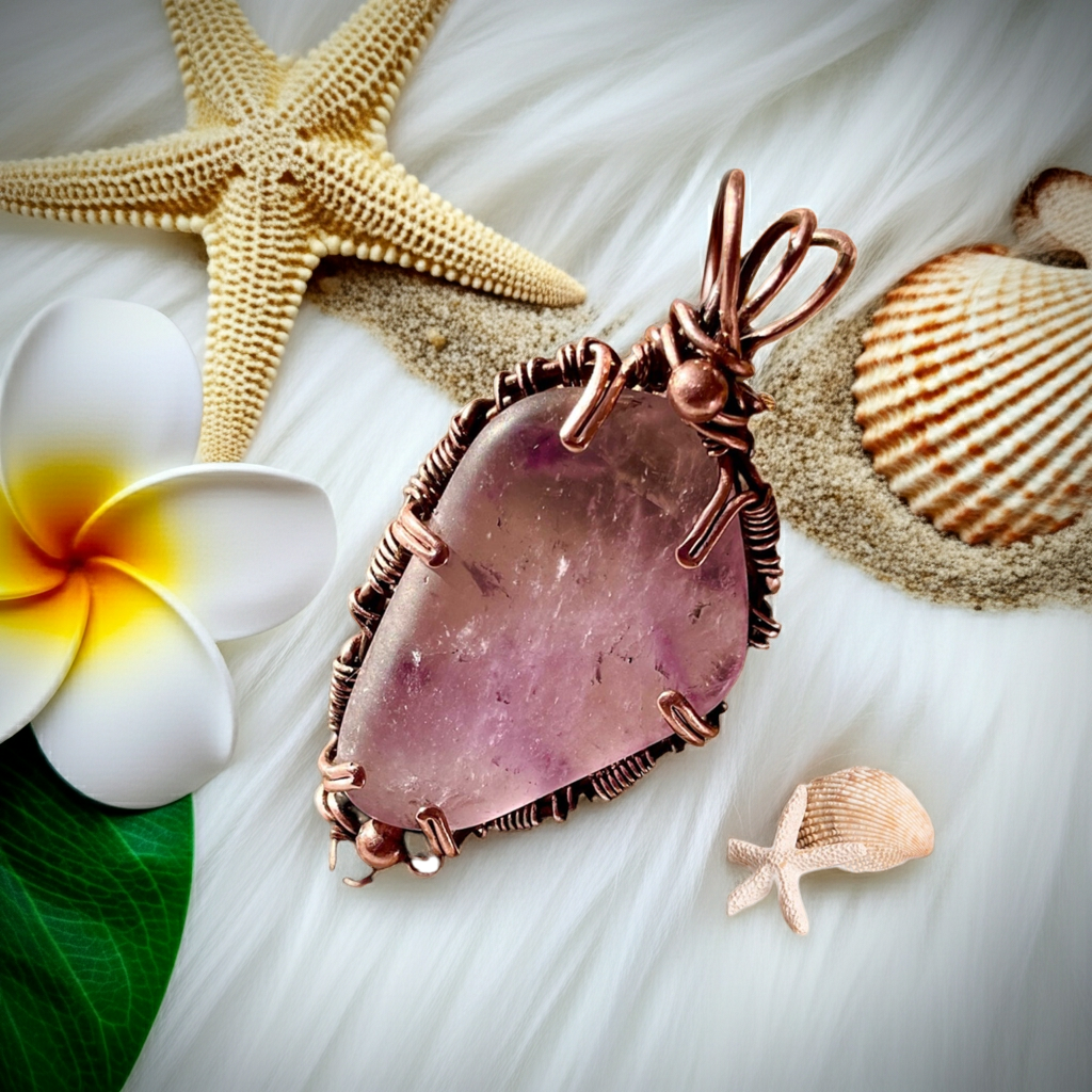 Lavender Amethyst Pendant - Connie’s Crystals 