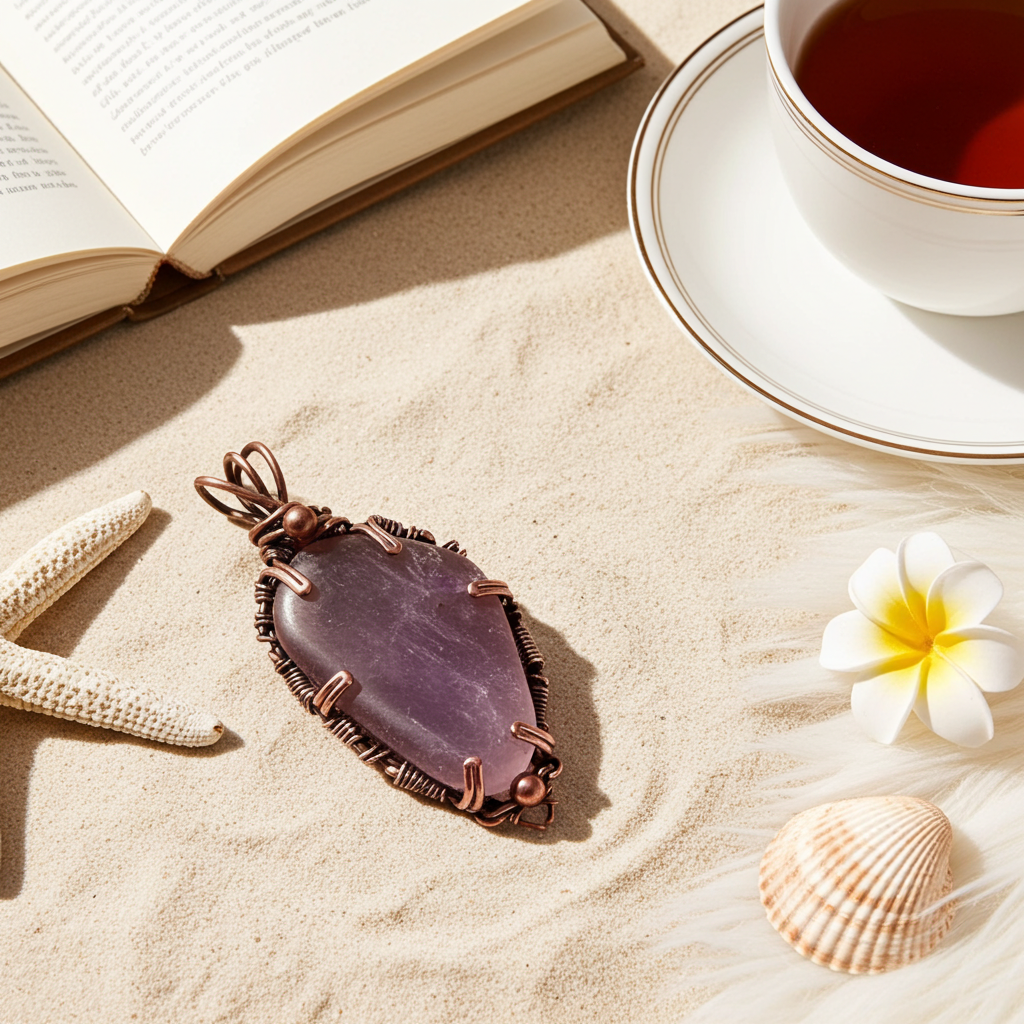 Lavender Amethyst Pendant - Connie’s Crystals 