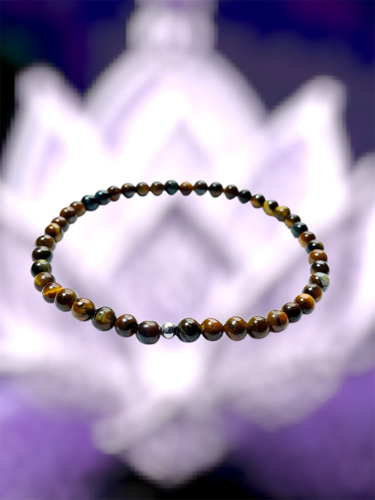 Triple Protection, Tiger Eye and Obsidian Bracelets - Connie’s Crystals 