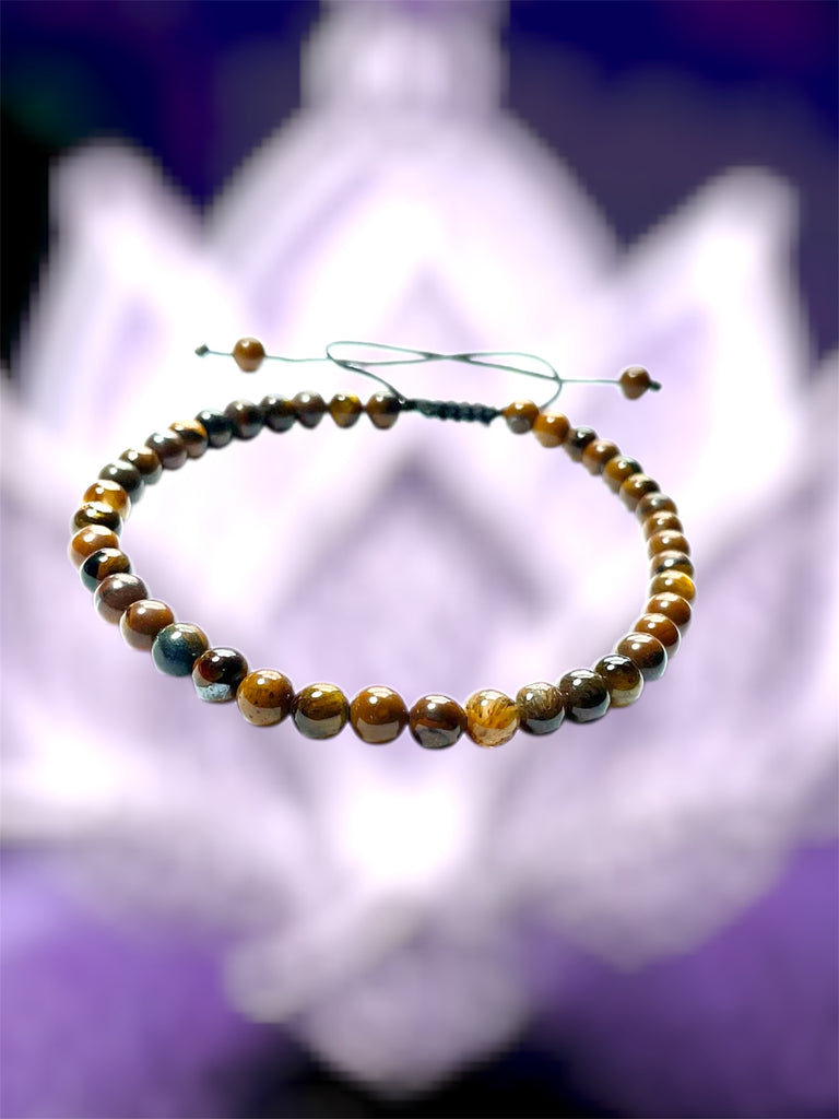 Triple Protection, Tiger Eye and Obsidian Bracelets - Connie’s Crystals 
