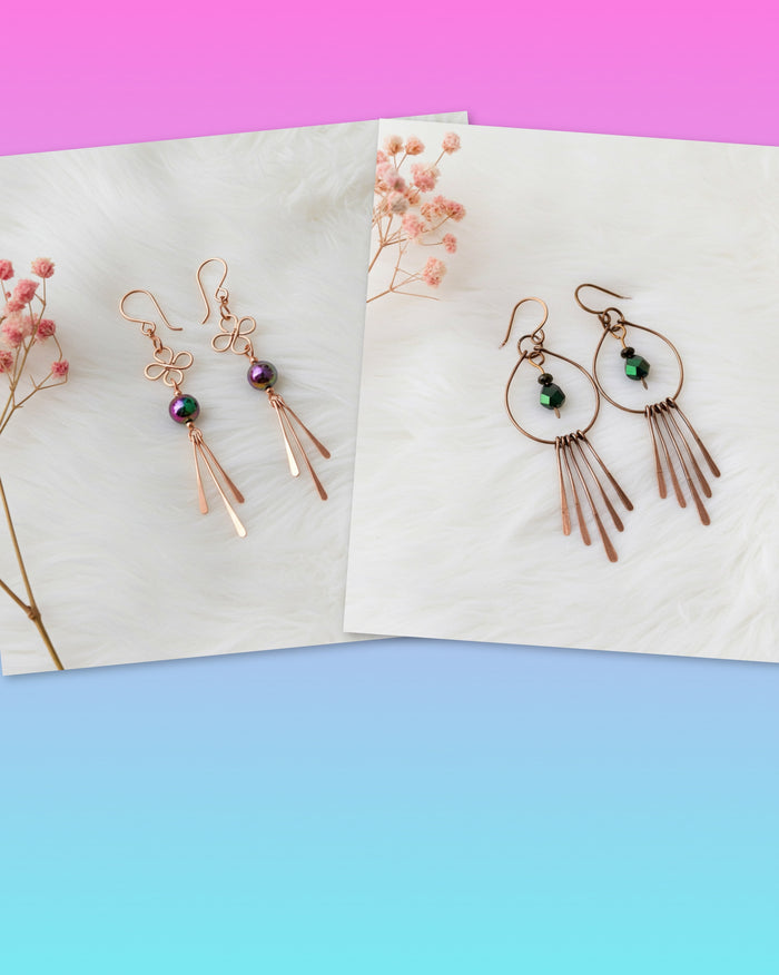 Dangle Earrings - Connie’s Crystals 