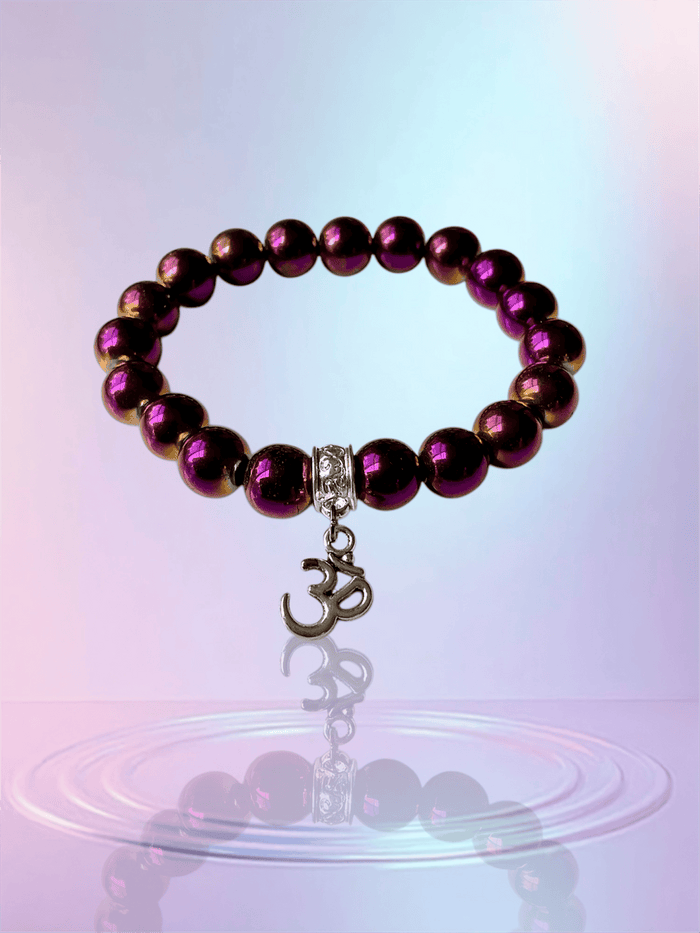 Purple Haematite Bracelet