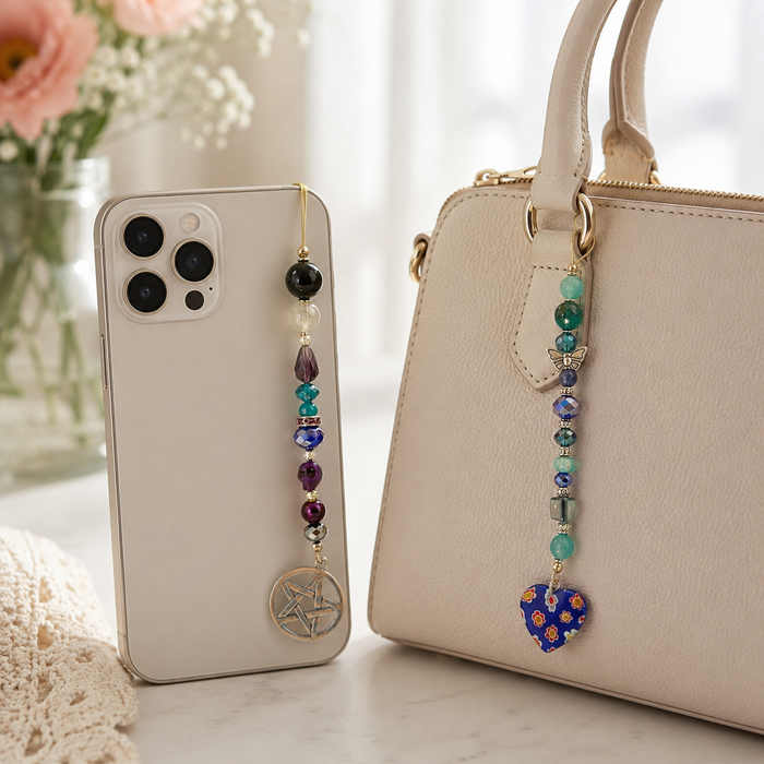 Crystal Mobile Phone Hanging Charms
