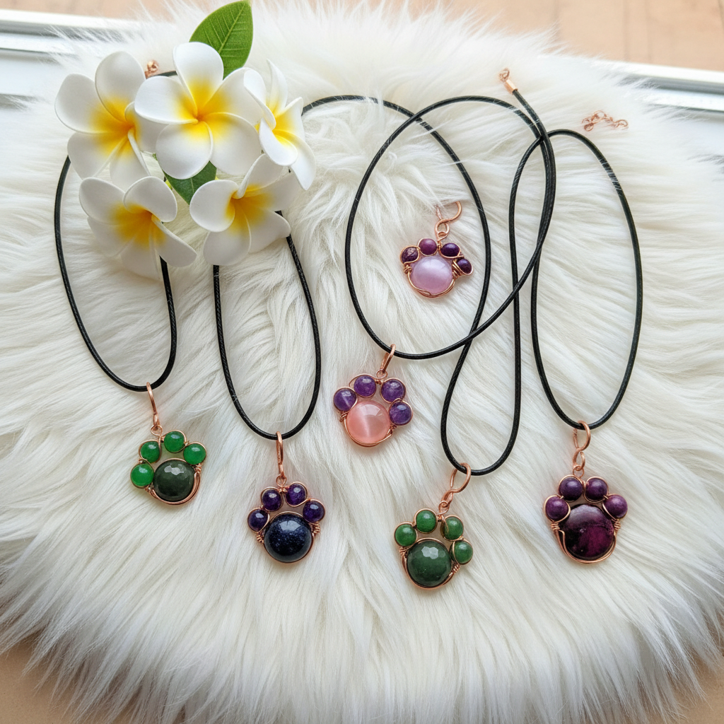 Pet Paws Pendants – Honor the Bond You Share - Connie’s Crystals 