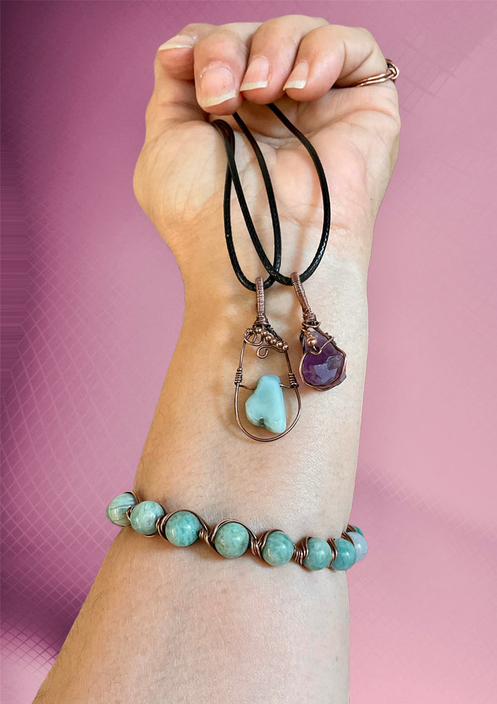 Mini Gemstone Pendants - Connie’s Crystals 