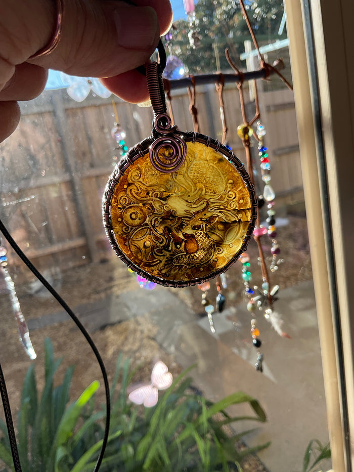 Old Jade Dragon Pendant - Connie’s Crystals 