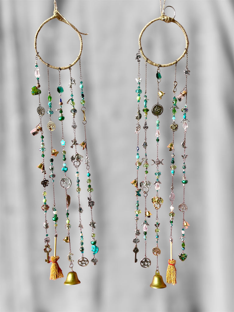 Crystal & Gemstone Witch Bell Chimes