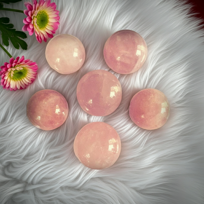 Rose Quartz Spheres