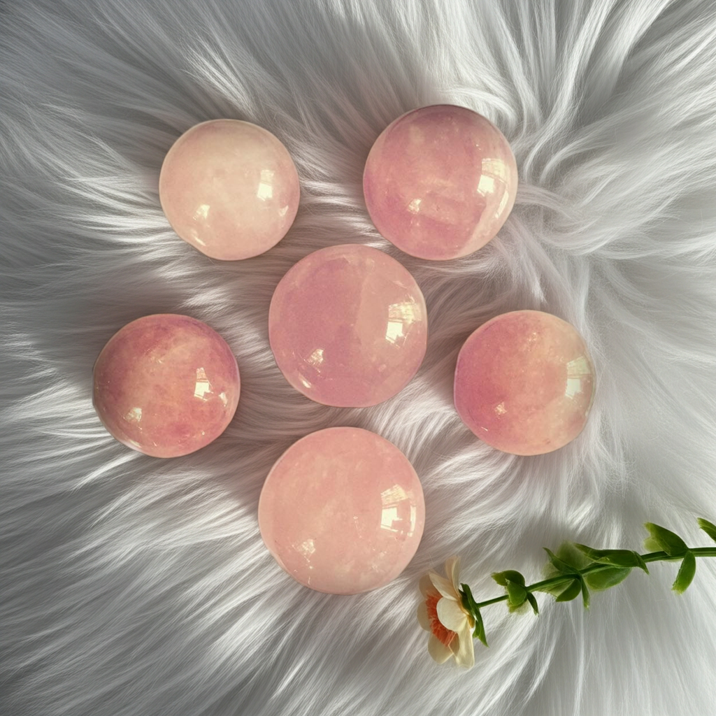 Rose Quartz Spheres
