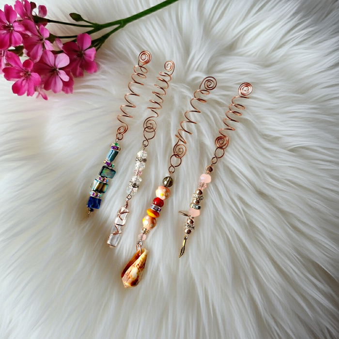 Dreadmates-Gemstone Hair Accessories - Connie’s Crystals 