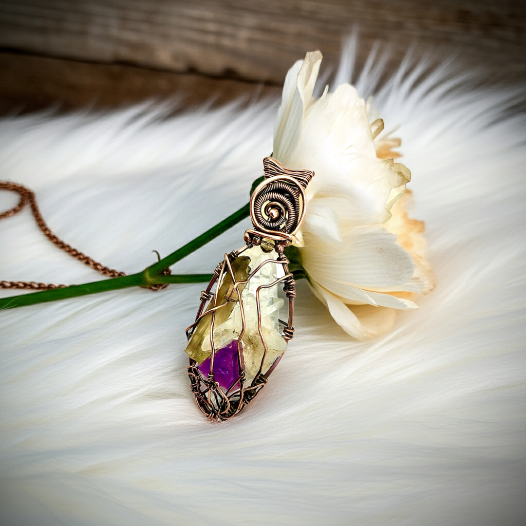 Triple Protection Crystal Pendant - Connie’s Crystals 