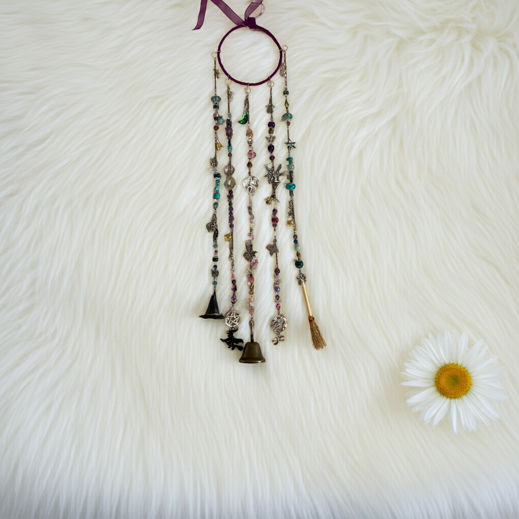 Witch Bell Chimes - Custom Made - Connie’s Crystals 
