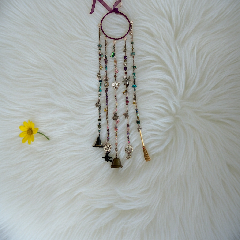 Witch Bell Chimes - Custom Made - Connie’s Crystals 