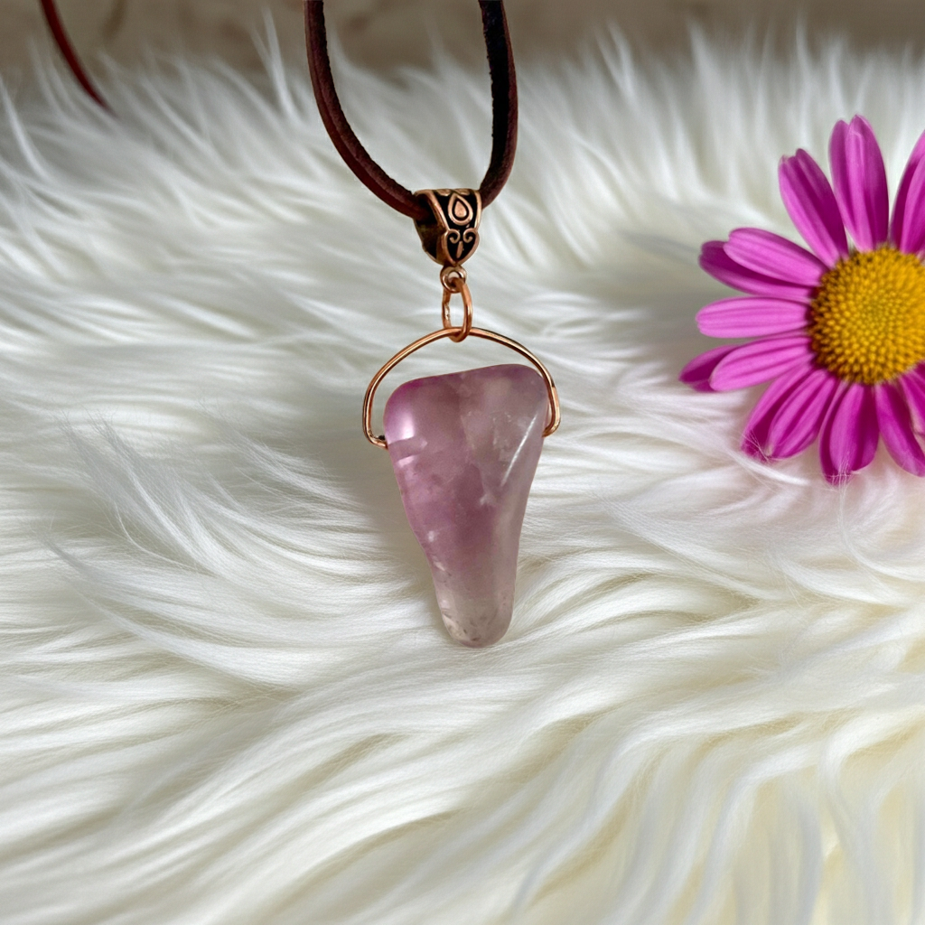 Amethyst Natural Pendant - Connie’s Crystals 