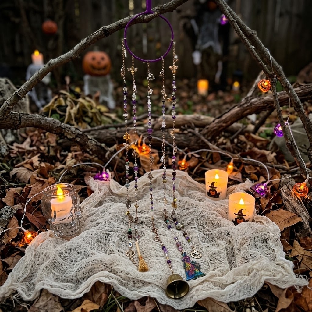 Witch Bell Chimes - Custom Made - Connie’s Crystals 