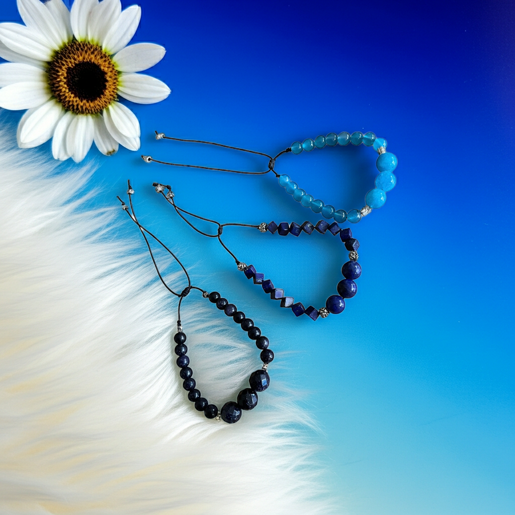 Gemstone Adjustable Bracelets - Connie’s Crystals 