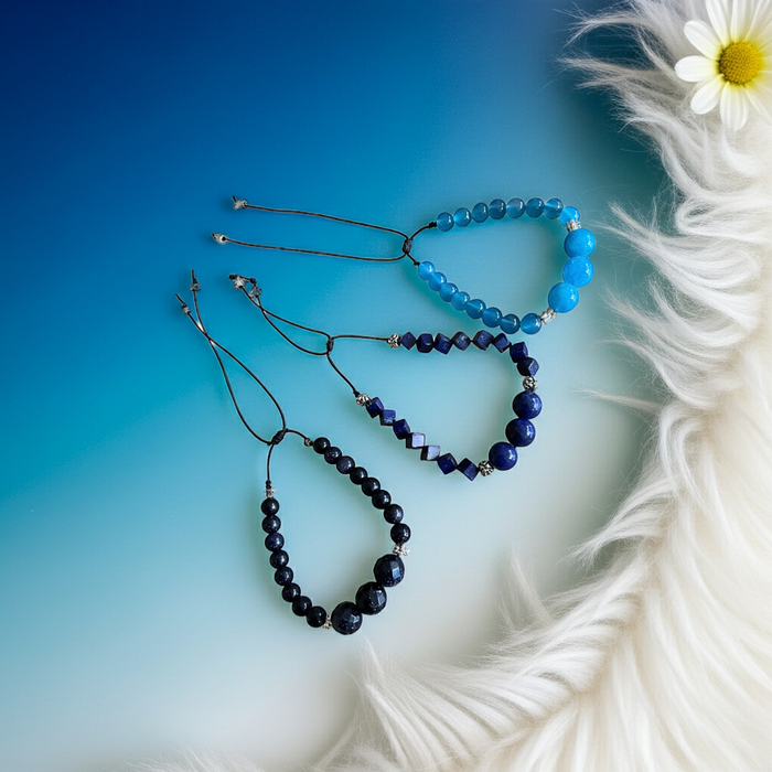 Gemstone Adjustable Bracelets - Connie’s Crystals 