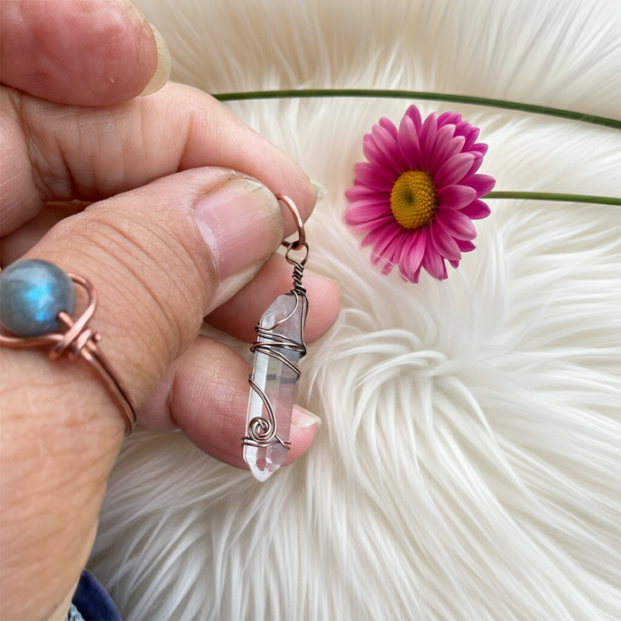 Clear Quartz Crystal Point - Connie’s Crystals 