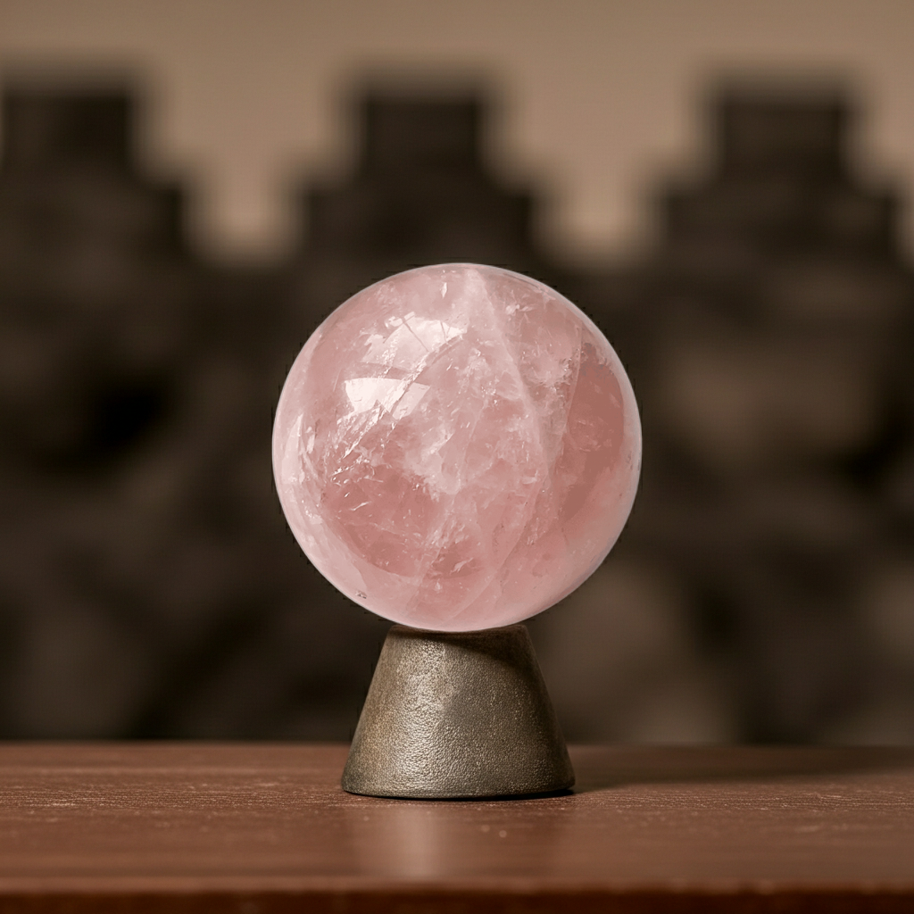 Rose Quartz Spheres