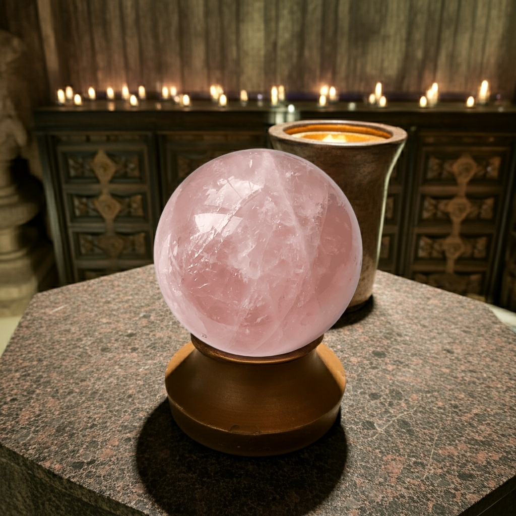 Rose Quartz Spheres