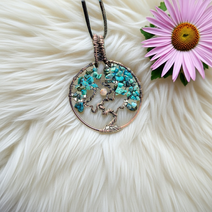 African Turquoise Tree of Life - Connie’s Crystals 