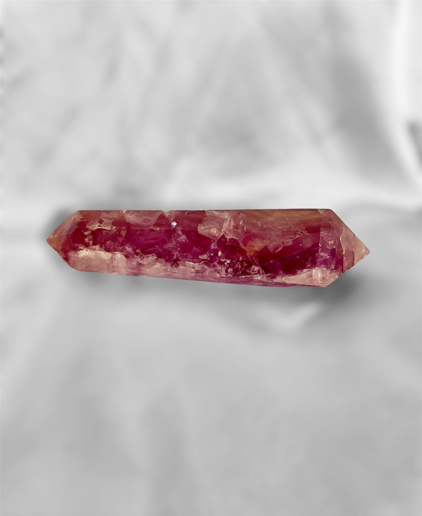 Double Terminated Fluorite Gemstone Wand - Connie’s Crystals 