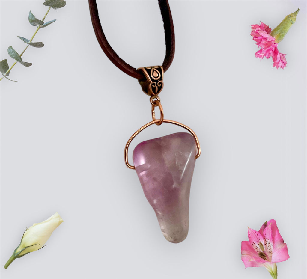 Amethyst Natural Pendant - Connie’s Crystals 