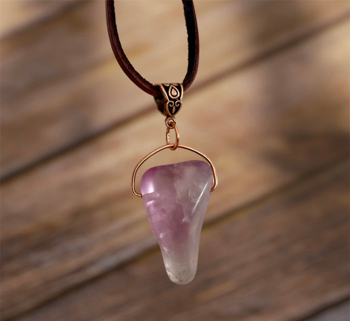 Amethyst Natural Pendant - Connie’s Crystals 