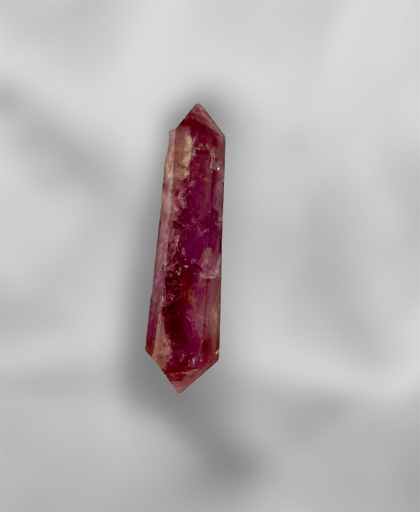 Double Terminated Fluorite Gemstone Wand - Connie’s Crystals 
