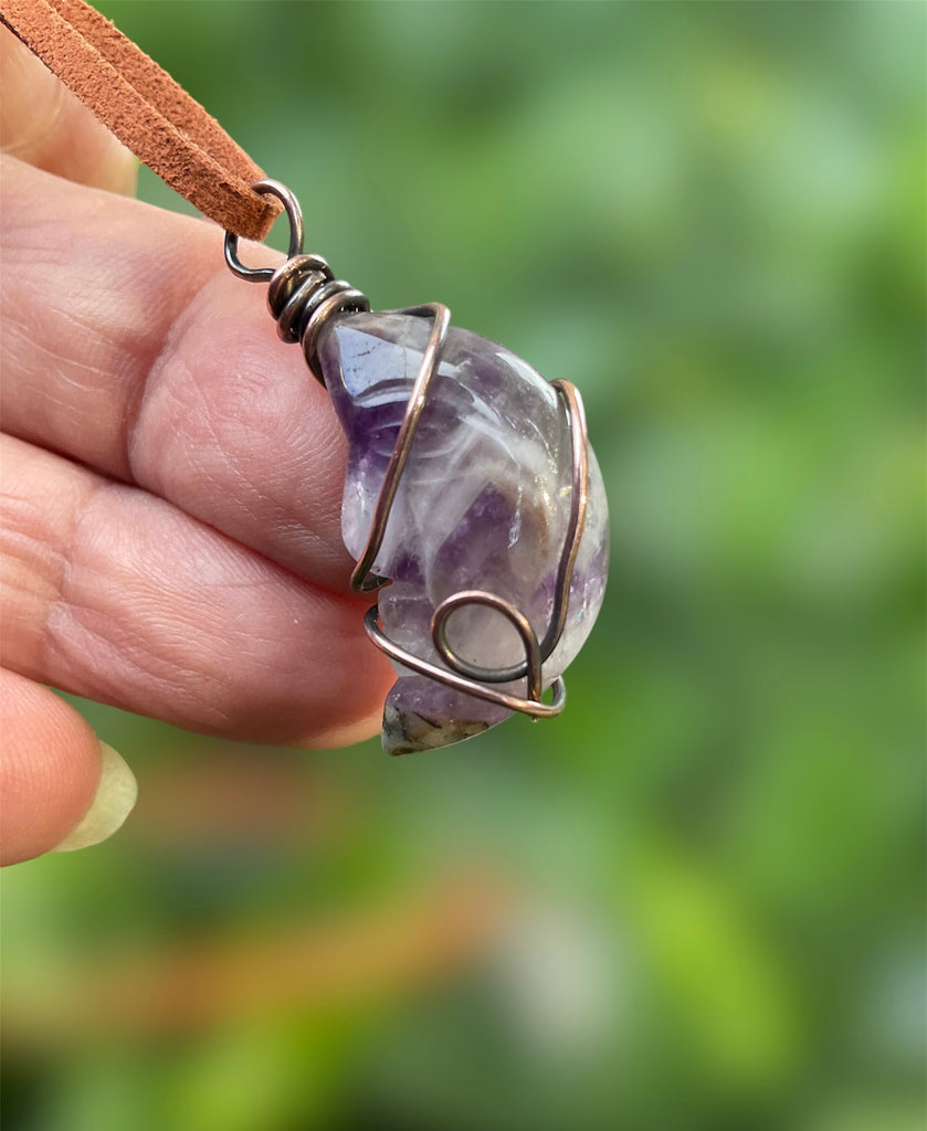Carved Gemstone Crescent Moons - Connie’s Crystals 