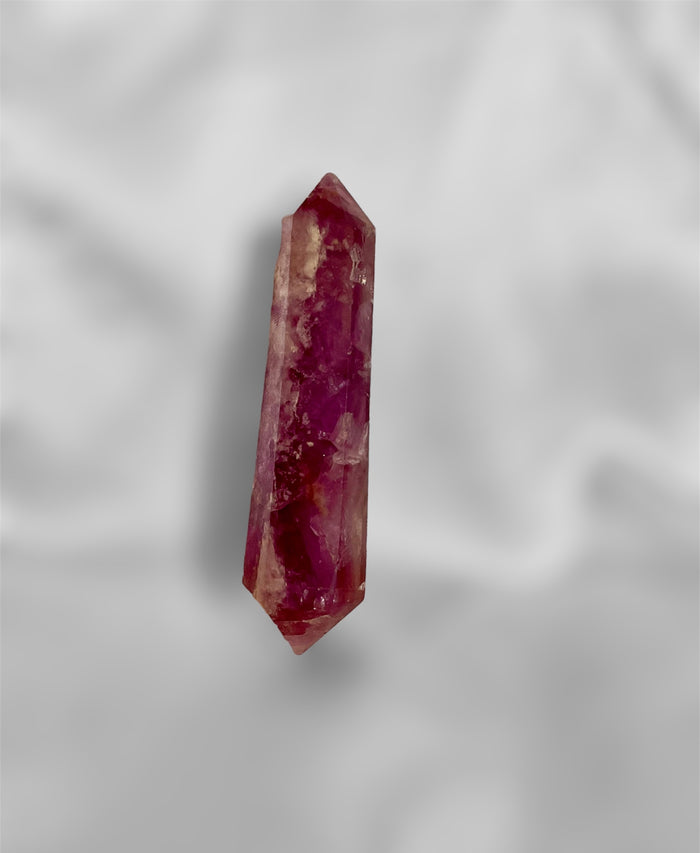 Double Terminated Fluorite Gemstone Wand - Connie’s Crystals 