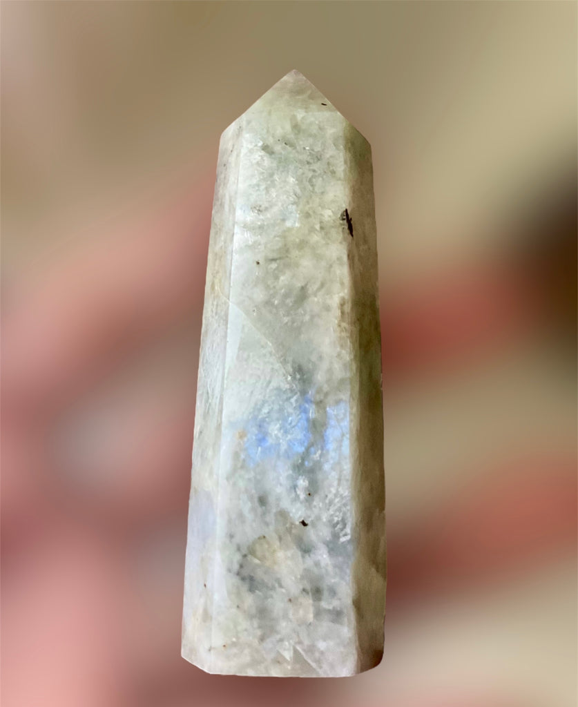 Rainbow Moonstone Generator Tower - Connie’s Crystals 