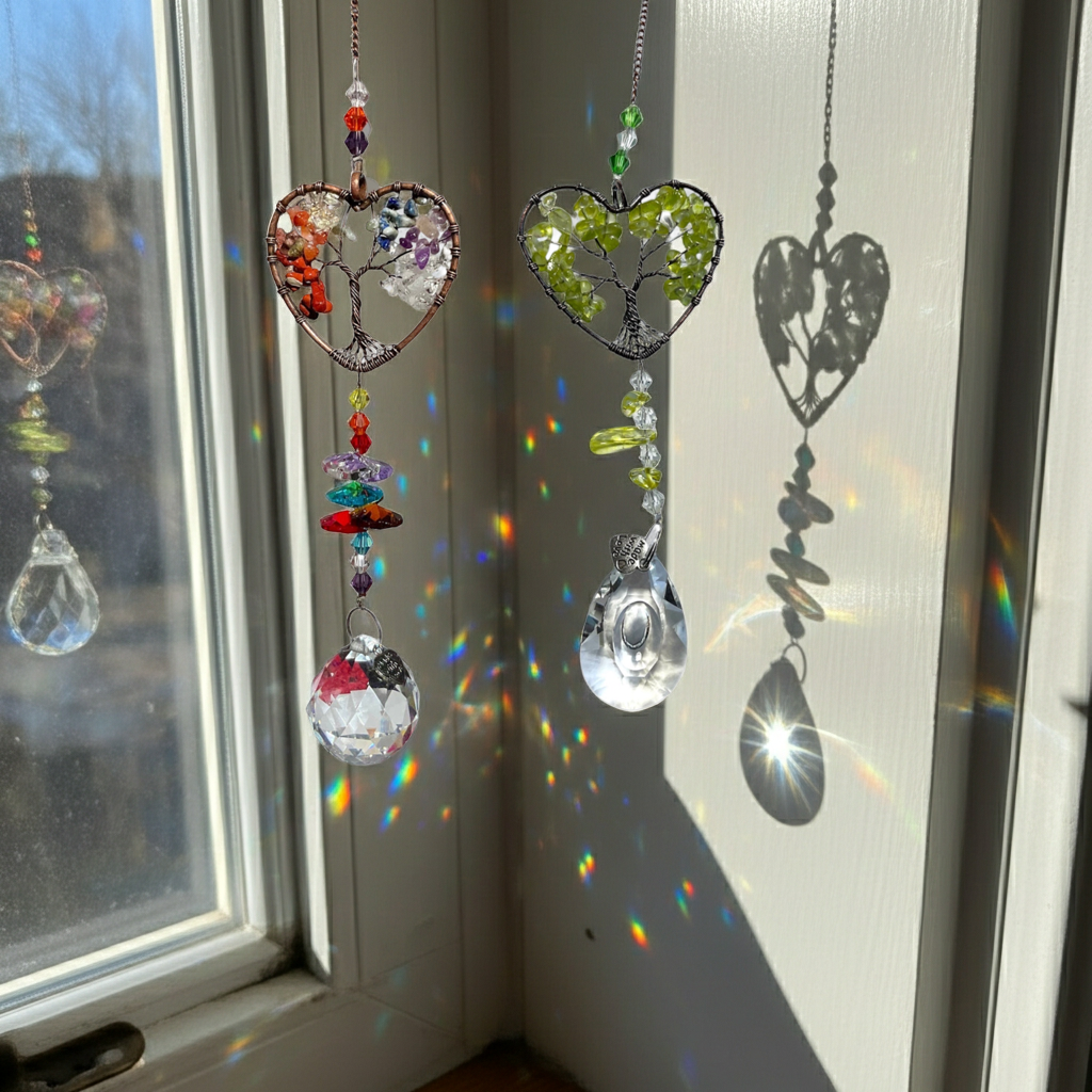 Tree of Life Sun Catchers - Connie’s Crystals 