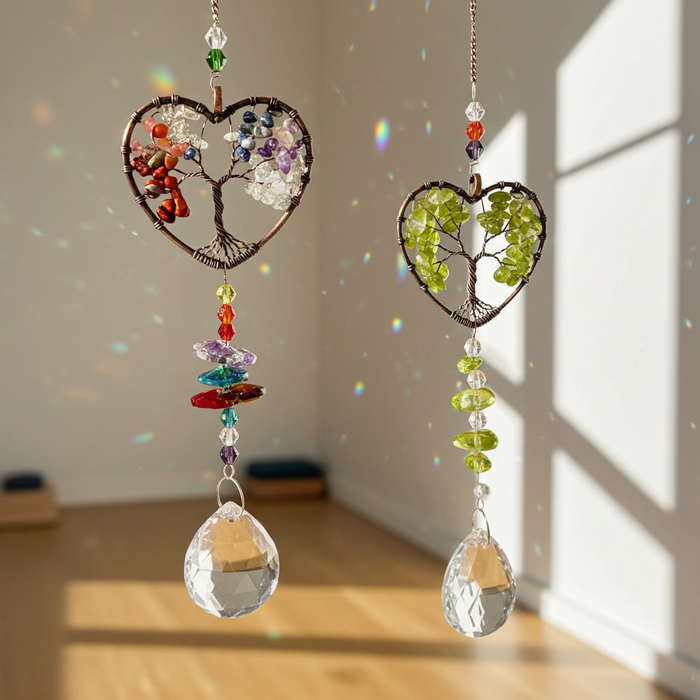 Tree of Life Sun Catchers - Connie’s Crystals 