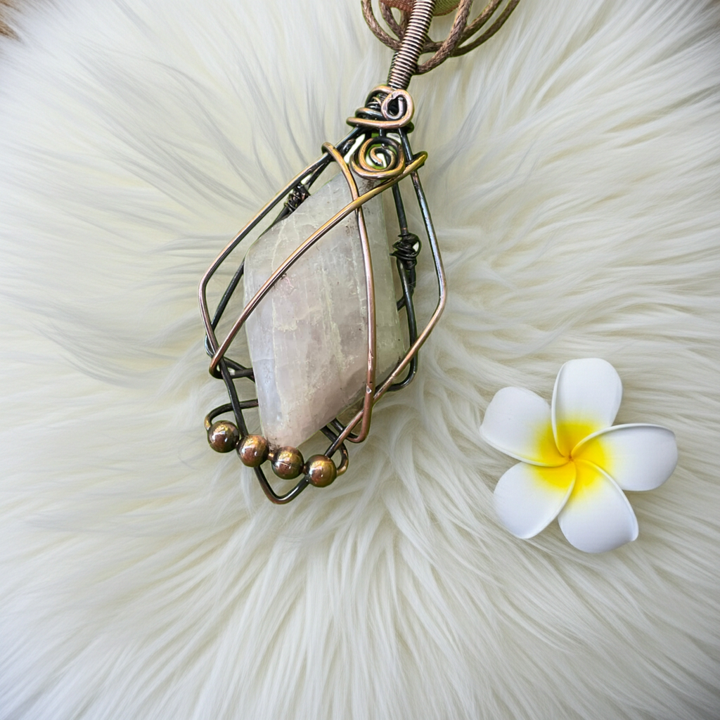 Pink Kunzite Pendant