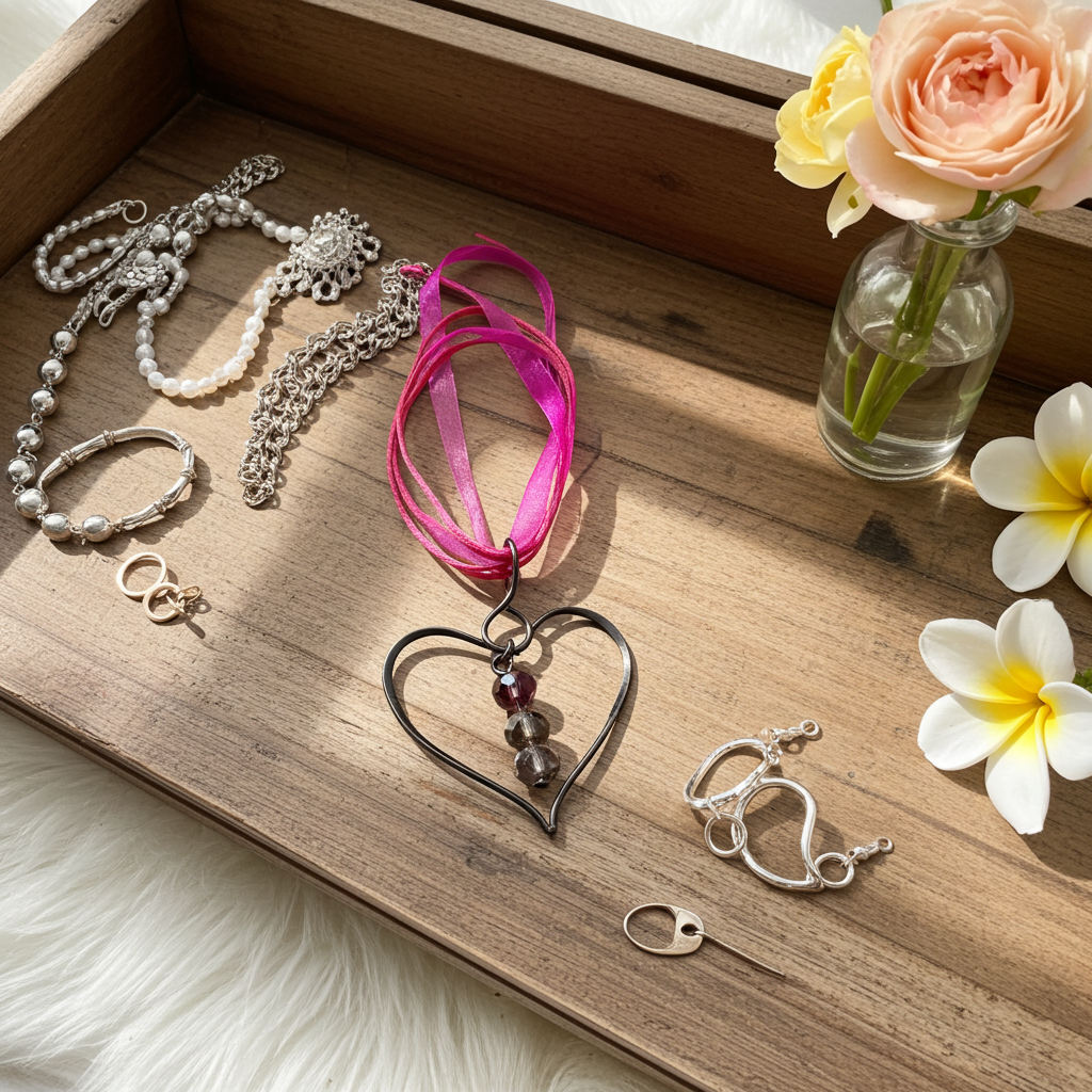 Copper Crystal Heart Pendant SunCatcher - Connie’s Crystals 