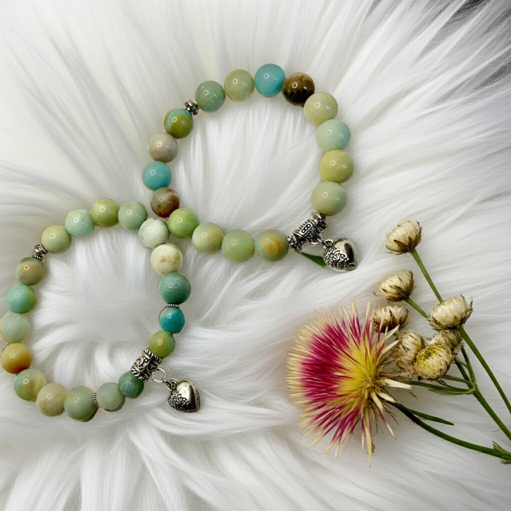 Amazonite Stretch Bracelet - Connie’s Crystals 