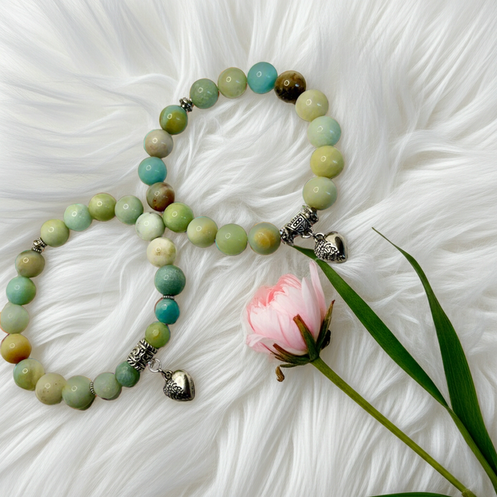 Amazonite Stretch Bracelet - Connie’s Crystals 