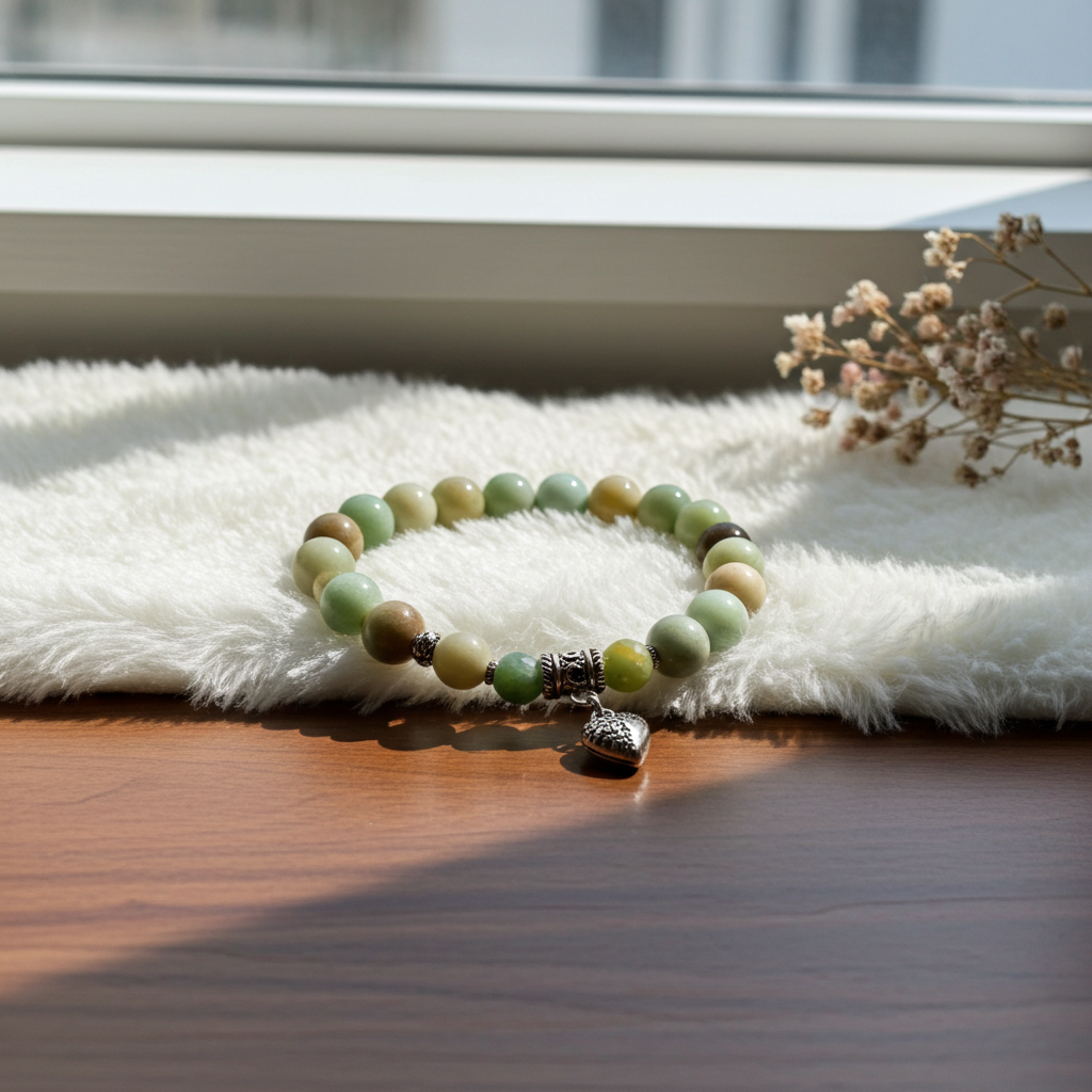 Amazonite Stretch Bracelet - Connie’s Crystals 