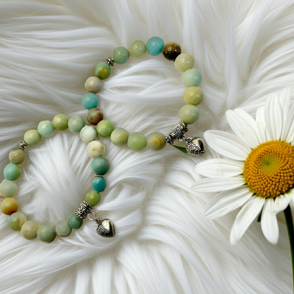 Amazonite Stretch Bracelet - Connie’s Crystals 