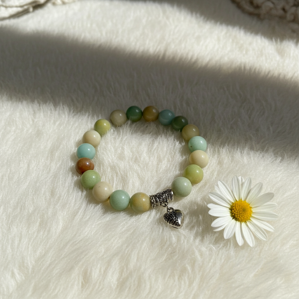 Amazonite Stretch Bracelet - Connie’s Crystals 