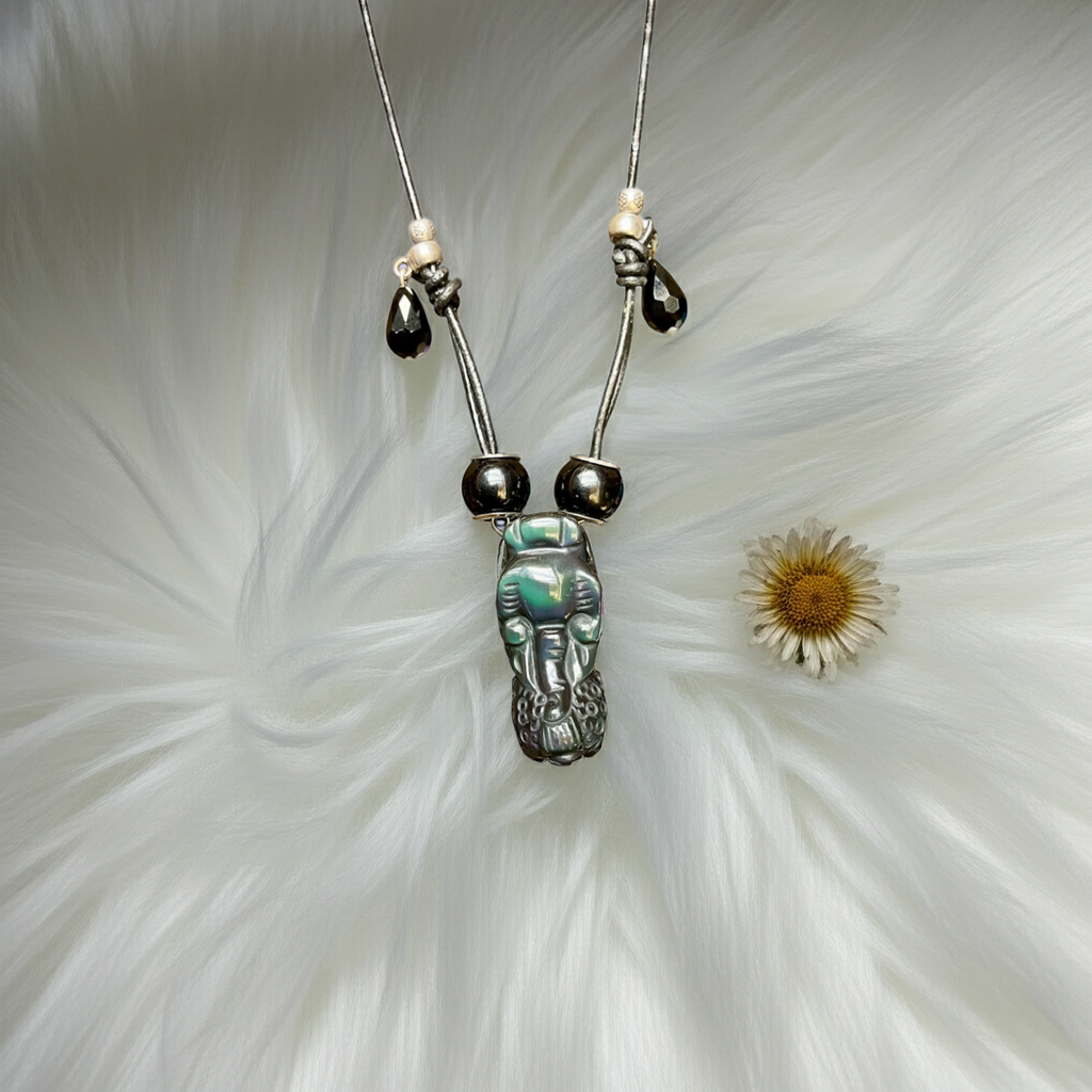 Rainbow Obsidian Pixiu Pendant - Connie’s Crystals 