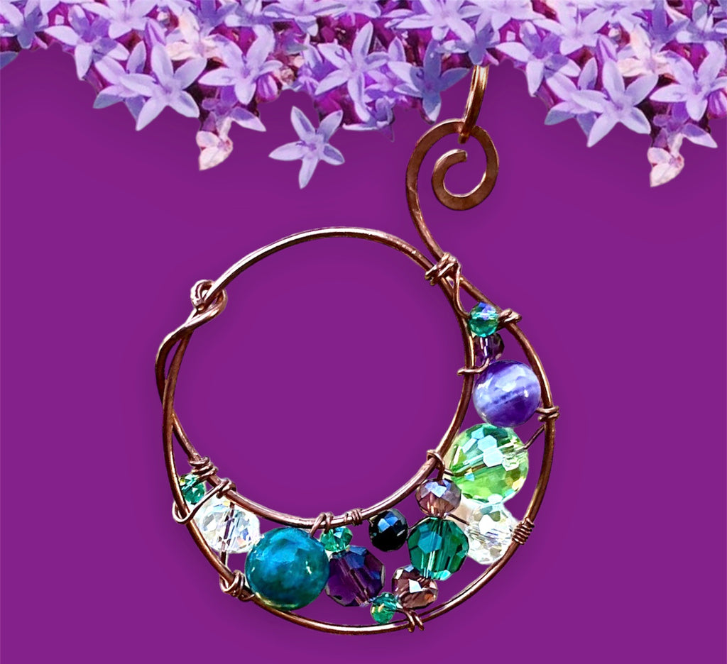 Crystal Sun Catcher/Pendant - Connie’s Crystals 
