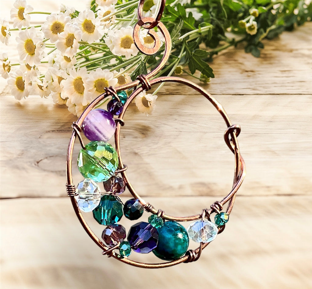 Crystal Sun Catcher/Pendant - Connie’s Crystals 