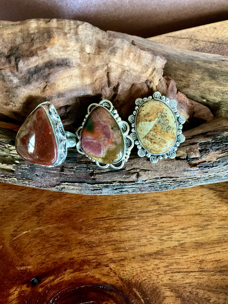 Gemstone rings - Connie’s Crystals 
